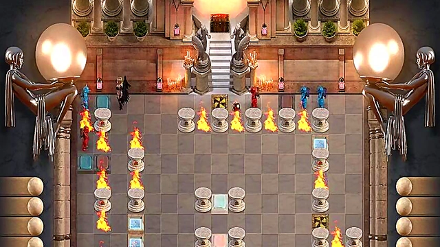 Thick Black Babe Takes Double Penetration While Giving Blowing Facial in Anime Sex Festival