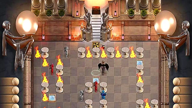 Thick Black Babe Takes Double Penetration While Giving Blowing Facial in Anime Sex Festival