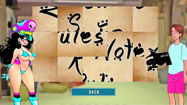 Busty Anime Warrior Claims Victory with Hard Fucking in EroGame Battle Scene