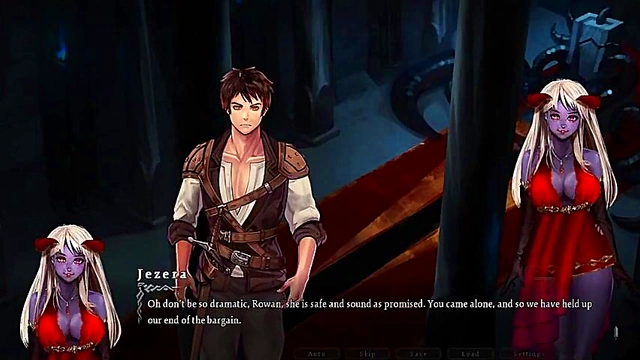 Neon Anime Babe Sucks Dick Hard Then Gets Pounded With Creamy Load