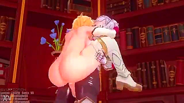 Tsunade’s Massive Boobs Get Hard From Behind in Explosive 3D Naruto Porn Fantasy