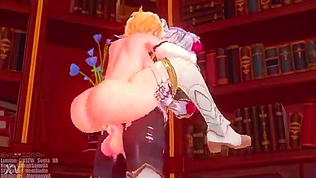 Tsunade’s Massive Boobs Get Hard From Behind in Explosive 3D Naruto Porn Fantasy