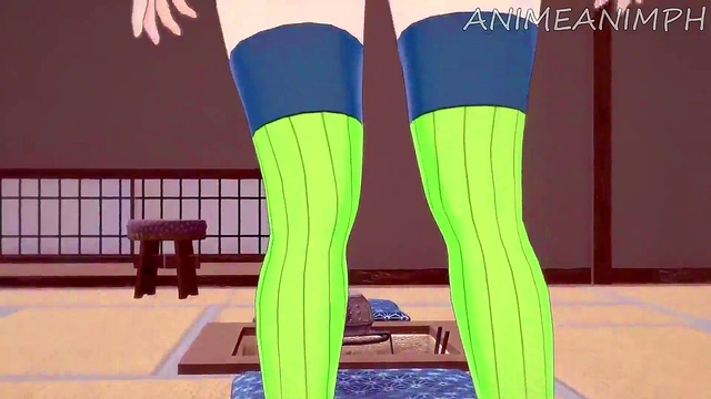 Harlequin Seduces Signora in Wild Anime Orgy for Fiery DP Gangbang Lust