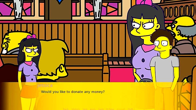 Church Orgy Explodes as Anime Couple Joins Wild 3D Hentai Threesome