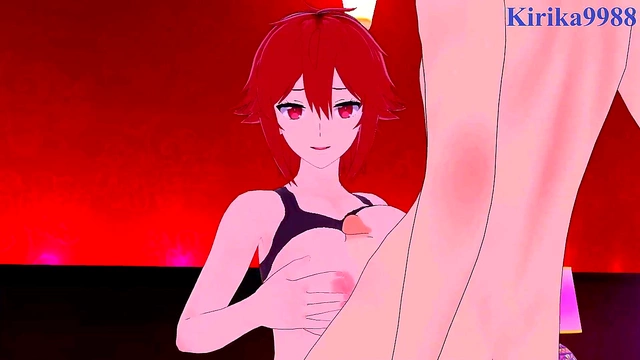 Seductive Teacher Teaches Naughty Maid Raw Futa Passion in Steamy Classroom Session