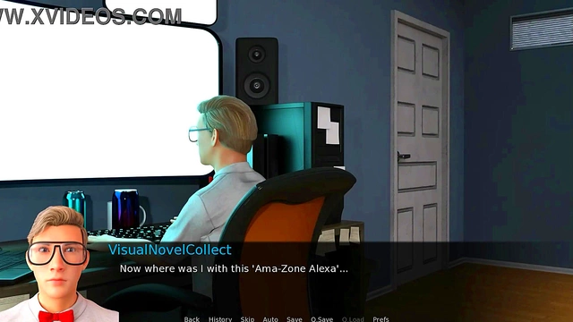 Animated Couple Ignites Passionate Sex Play in Cozy Barn Under Moonlight