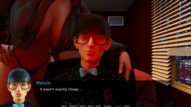 Animated Couple Ignites Passionate Sex Play in Cozy Barn Under Moonlight