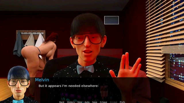 Animated Couple Ignites Passionate Sex Play in Cozy Barn Under Moonlight