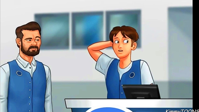 Busty Stepmom Gets Creamed by Young 18+ Stepson in Wild Anime Sex Game Saga