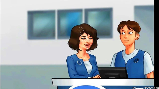 Busty Stepmom Gets Creamed by Young 18+ Stepson in Wild Anime Sex Game Saga