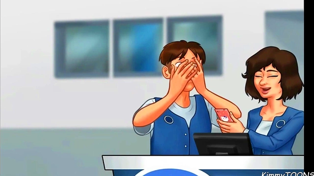 Busty Stepmom Gets Creamed by Young 18+ Stepson in Wild Anime Sex Game Saga