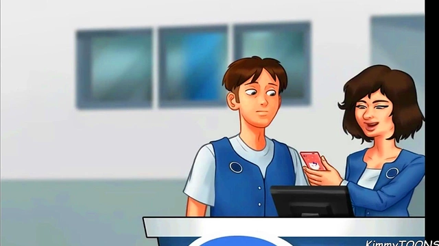 Busty Stepmom Gets Creamed by Young 18+ Stepson in Wild Anime Sex Game Saga