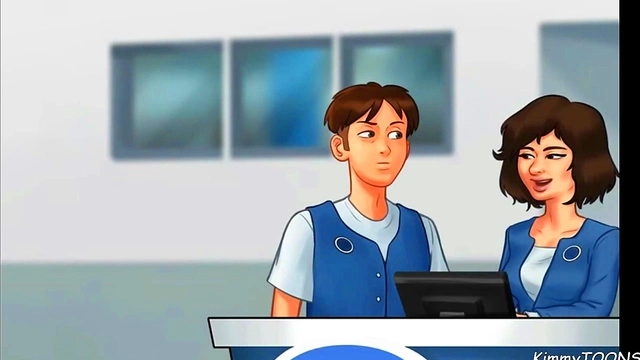 Busty Stepmom Gets Creamed by Young 18+ Stepson in Wild Anime Sex Game Saga