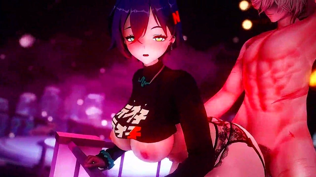 Victorious Anime Babe Takes Deep Suck and Gets Heavy Facial Cum Splash