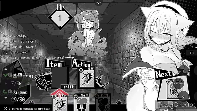 Giant Anime Babe Takes Monster Dick in Every Position Until She Cries