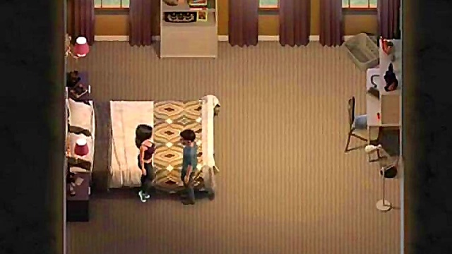 Horny Anime Couple Rocks Simpson-Style Mansion with Wild Steamy Sex Adventures