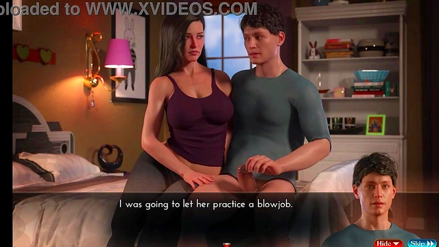 Horny Anime Couple Rocks Simpson-Style Mansion with Wild Steamy Sex Adventures