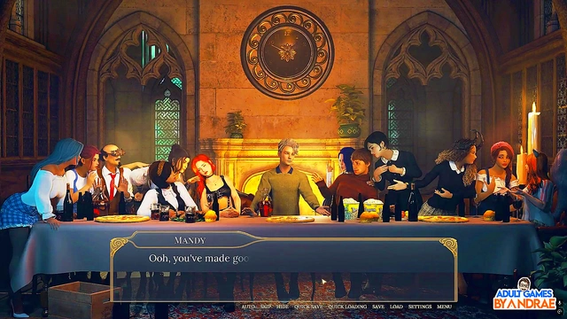 Pervy Student Daydreams About His MILF Teacher’s Curvy Body in Steamy Classroom Fantasy