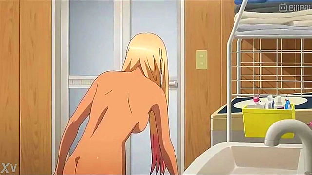 AI Anime Butler Stunned by Teen 18+’s Big Boobs and Wild Pussy Masturbation Showdown