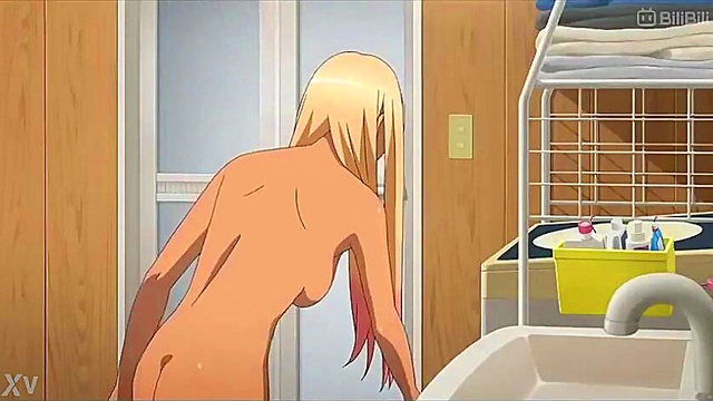 AI Anime Butler Stunned by Teen 18+’s Big Boobs and Wild Pussy Masturbation Showdown