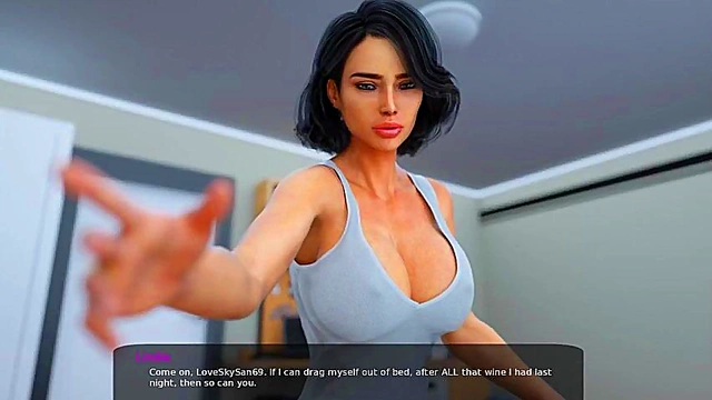 Sexy Milf Sucks Dick and Delivers Mind-Blowing Footjob Cumshot in Anime Fantasy World