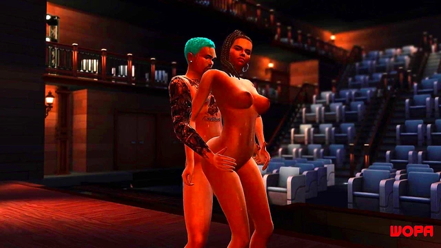 Scatha Sits Throne in Busty Fantasy Anime as Creampie Ecchi Sex Unleashed