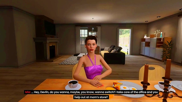 Sexy Anime Marin Gets Devastated by Her Virtual Lover in Every Position – Erogames Hentai