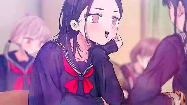 Animated Babe Loses Control with Unstoppable Orgasms During Hardcore Intense Sex