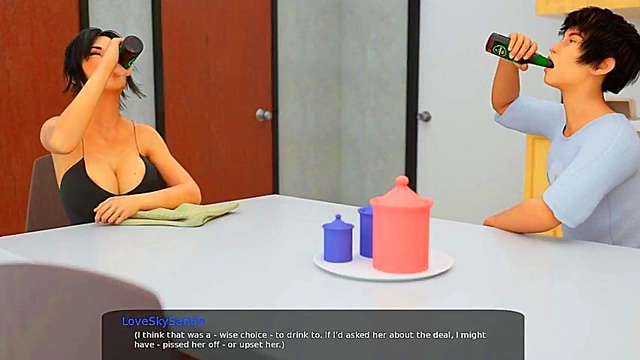 Seductive MILF Ignites Wild Passion in Anime Erotic Fantasy World