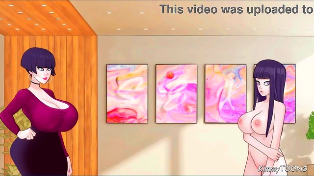 Hinata Gets Deeply Fucked from the Side for Her Tiny 18+-Tits Eroge Fantasy Pleasure