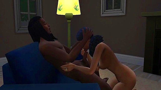 Sexy MILF Caroline Gets Satisfying 3D Anime Blowjob Until She Cums Hard