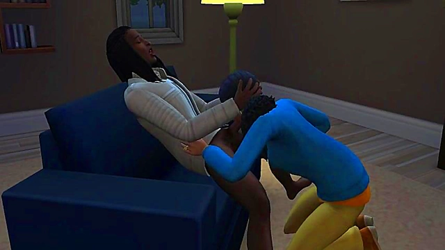 Sexy MILF Caroline Gets Satisfying 3D Anime Blowjob Until She Cums Hard