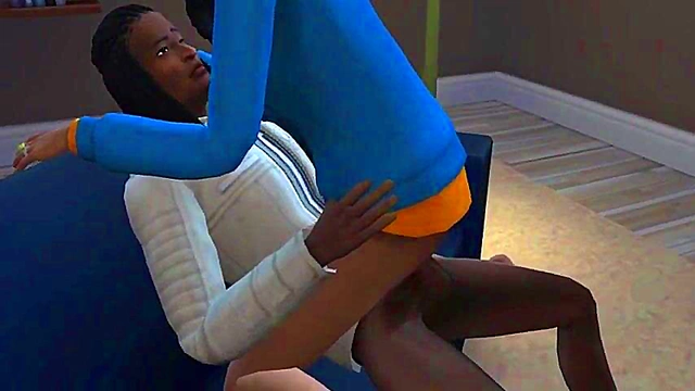 Sexy MILF Caroline Gets Satisfying 3D Anime Blowjob Until She Cums Hard