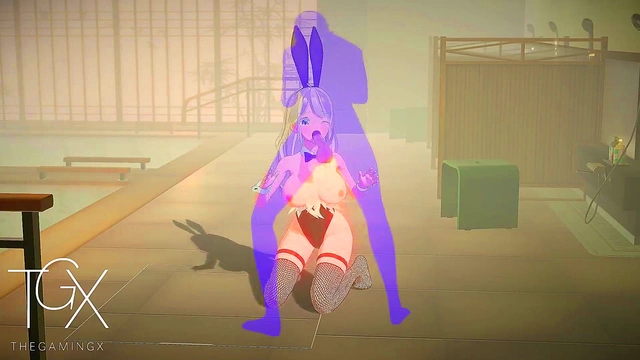 Petite VR Anime Babe Rides Huge Cock for Nipple-Tits Thrills and Sopping Pussy Orgasm