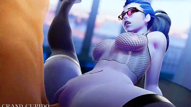 Anime Babe Sucks Dick Then Gets Pounded in Intense 3D Hardcore Sex Scene