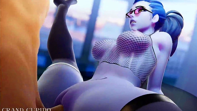 Anime Babe Sucks Dick Then Gets Pounded in Intense 3D Hardcore Sex Scene