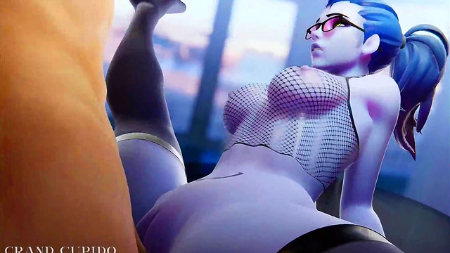 Anime Babe Sucks Dick Then Gets Pounded in Intense 3D Hardcore Sex Scene