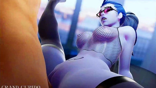 Anime Babe Sucks Dick Then Gets Pounded in Intense 3D Hardcore Sex Scene