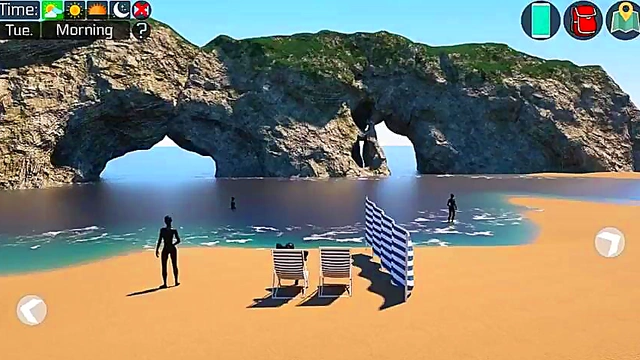 Hot Teen 18+ Step-Daughter Tempts Her Lustful Step-Father with Naughty Erotic Play