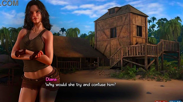 Nadia Embarks on an Erotic Anime Adventure with Naughty Scenes and Sizzling Passion