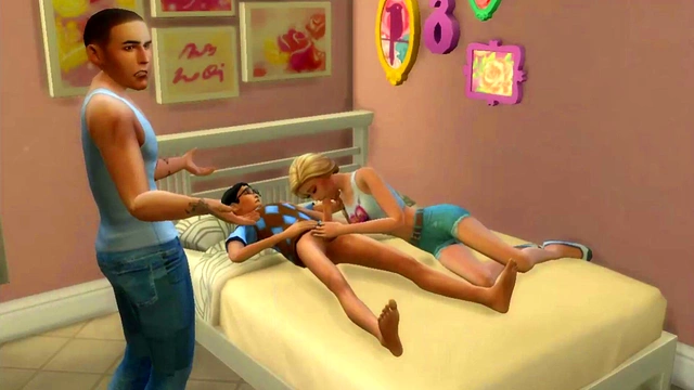 Busty Anime Babe Get Netorared by Her New Friend in Wild Ecchi Fantasy Sex