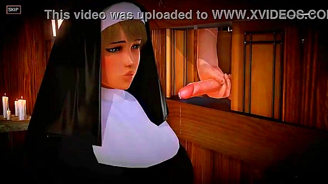 Makima’s Busty Blowjob in Chainsaw Man Anime Fantasy Sex Scene