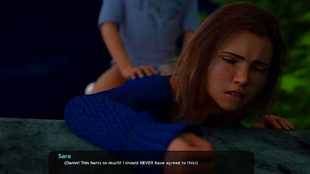 Android 18 Sheds Water in Shower as Roshi Succumbs to Her Boobs Fetish in Wild Hentai Fantasy