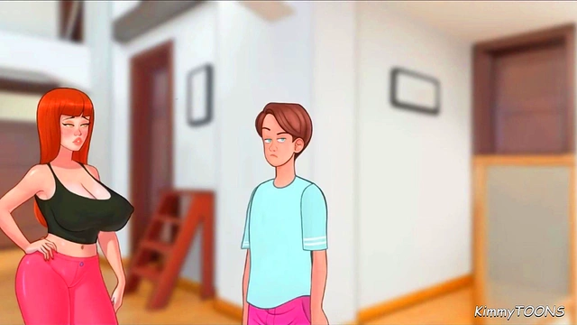 Girlfriend 18+ Sucks Huge Cock in Uncensored Love Hotel Anime Fun with Playful Passion