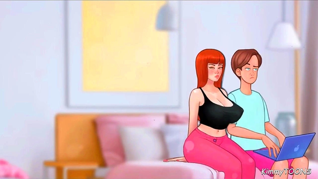 Girlfriend 18+ Sucks Huge Cock in Uncensored Love Hotel Anime Fun with Playful Passion