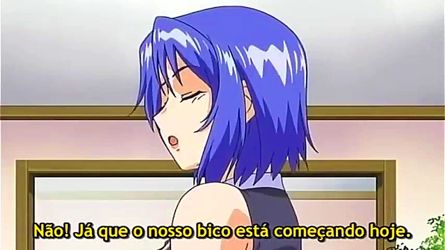 Blonde Bimbo Gets Deep Anal Training from Tall Redhead Futanari in Standing Fuck Lift