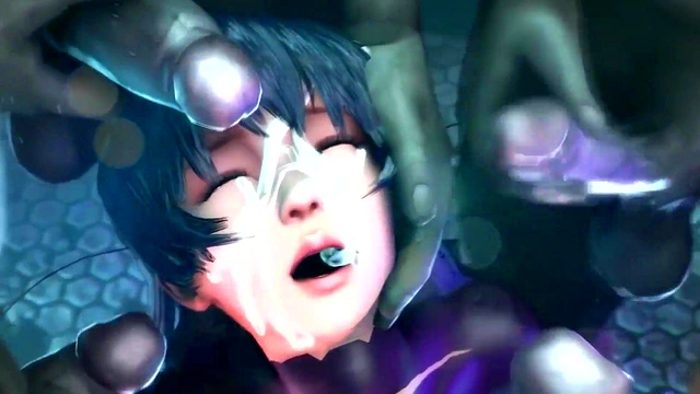 Seductive Big-Breasted Anime Babe Loses Herself in Wild Sexual Fantasies