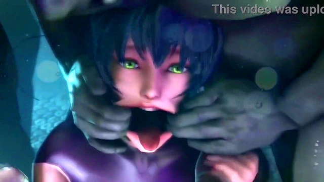 Seductive Big-Breasted Anime Babe Loses Herself in Wild Sexual Fantasies