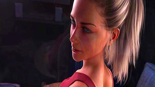 Black Anime Babe Rides White Guy Hard in Simpsons Mansion Porn Scene