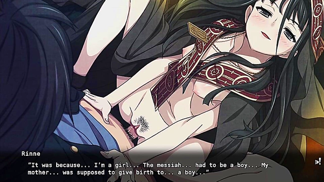 Anime Babe Gets Brutally Fucked by Giant Dick God in Wild 3D Hentai Orgy